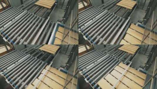 工业厂房的地板生产高清在线视频素材下载