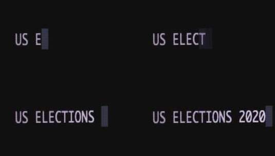 2020年美国大选高清在线视频素材下载