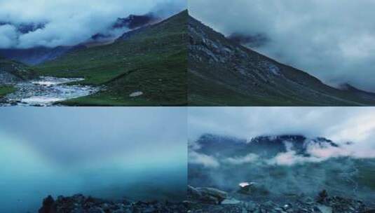 新疆天山镜头拍摄视频高清在线视频素材下载