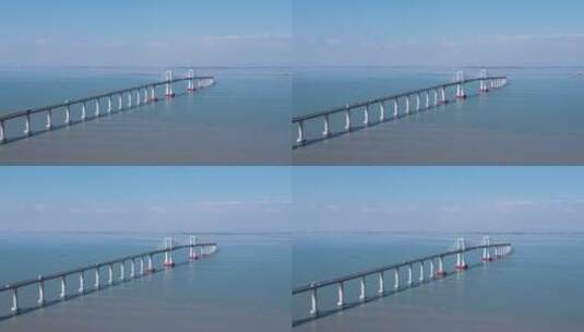 跨海大桥高清在线视频素材下载