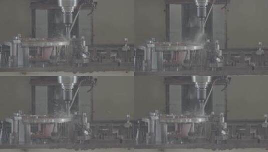 工厂里的机器清洗高清在线视频素材下载