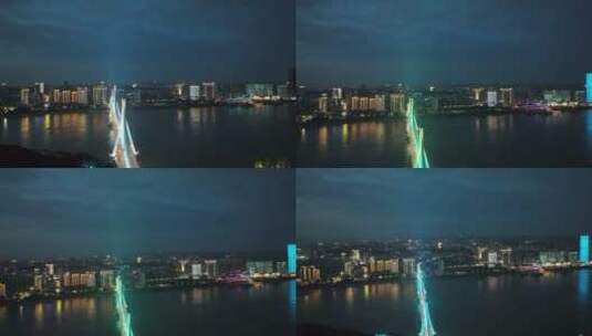 湖北宜昌·夜景高清在线视频素材下载