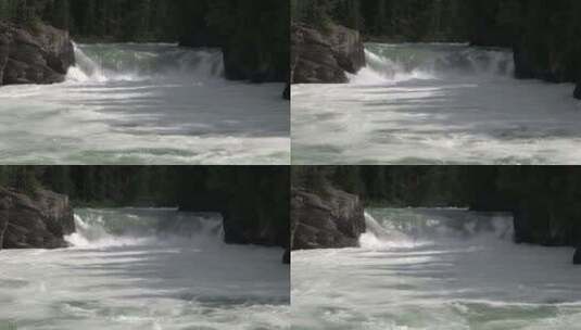 奔腾的河流高清在线视频素材下载