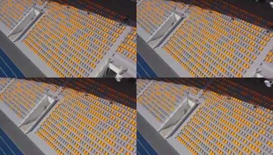 深圳龙华文体中心球场看台中景左横移高清在线视频素材下载