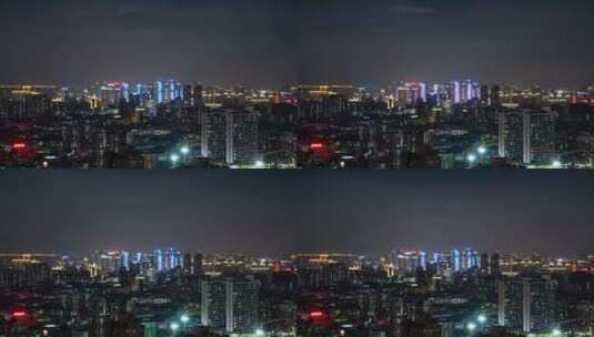 佛山南海区桂城街道夜景延时高清在线视频素材下载