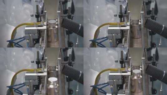 制药厂软胶囊生产线设备高清在线视频素材下载