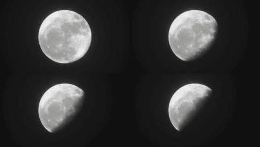 月食月亮天狗食月月光高清在线视频素材下载