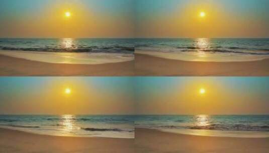海上日落美景1高清在线视频素材下载