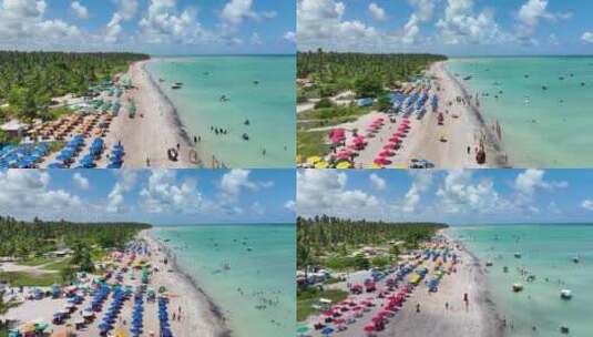 海滩旅游景观高清在线视频素材下载