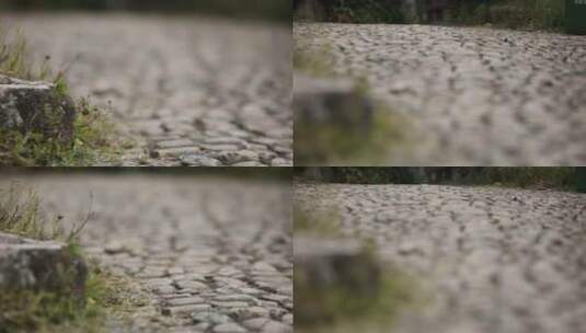 J浙江温州苍南碗窑石子路4k实拍视频高清在线视频素材下载