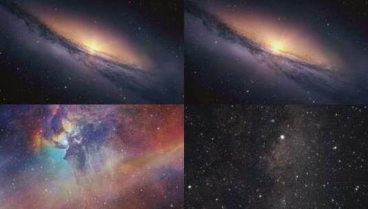 【合集】银河太空星系高清在线视频素材下载