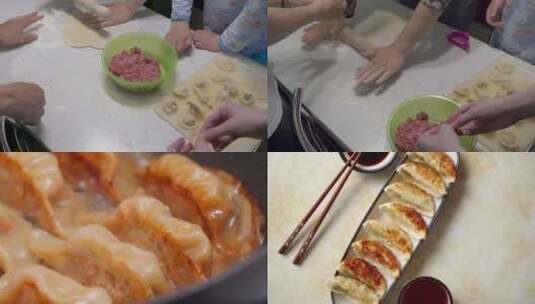 【合集】中国特色美食饺子高清在线视频素材下载