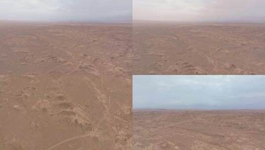 4K荒漠 戈壁 雅丹地貌高清在线视频素材下载