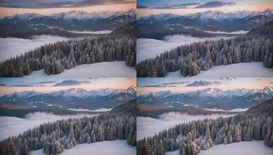冬季背景V03高清在线视频素材下载