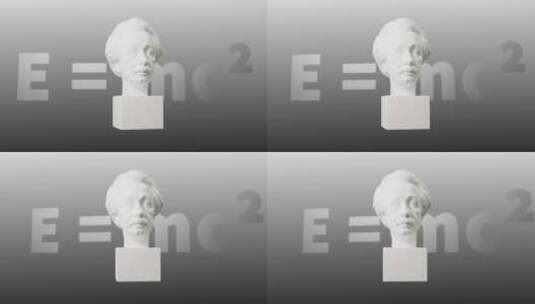 爱因斯坦 科技 公式高清AE视频素材下载