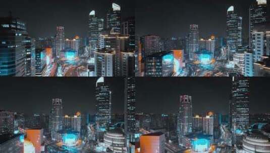 徐家汇美罗城裸眼3D高清在线视频素材下载