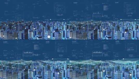 【原创】5g物联网数字科技智慧城市高清在线视频素材下载