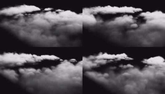 【Alpha通道】云雾云海云层云朵延时动画高清在线视频素材下载