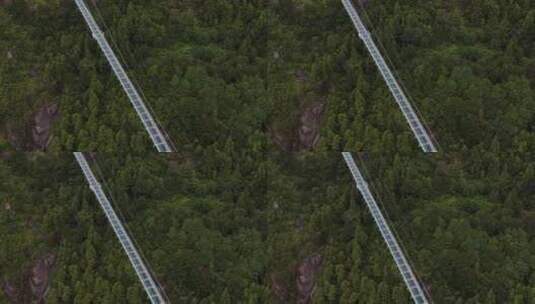 玻璃栈道/玉苍山高清在线视频素材下载