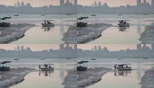 香港瞭望深圳视频深圳湾高清在线视频素材下载