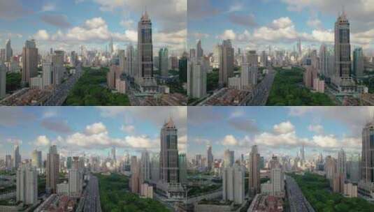 上海城市风光高清在线视频素材下载