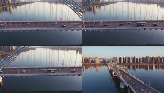 吉安大桥高清在线视频素材下载