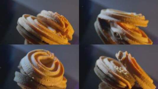 饼干曲奇甜点美食 (33)高清在线视频素材下载