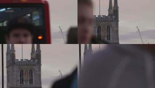 伦敦圣马格纳斯烈士教堂高清在线视频素材下载