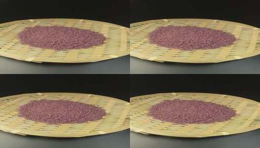 4K粮食紫薯米高清在线视频素材下载