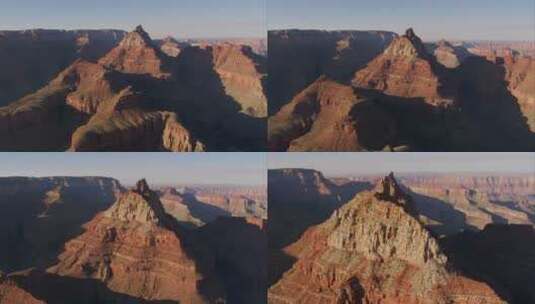 黎明时分大峡谷上空高清在线视频素材下载