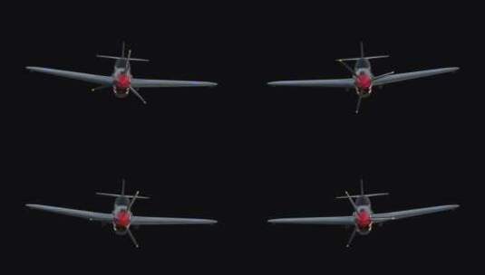 飞机 老式飞机 一战飞机 螺旋桨 战机高清在线视频素材下载