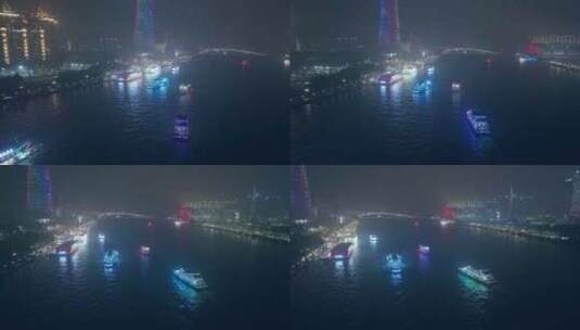 广州珠江猎德大桥高清在线视频素材下载