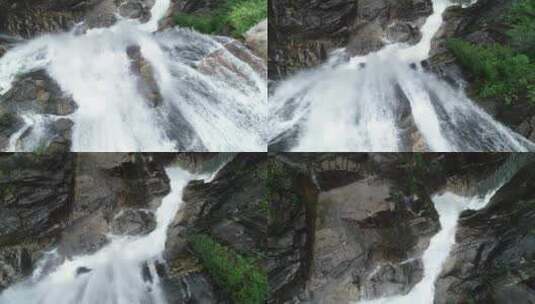 陵水枫果山瀑布高清在线视频素材下载