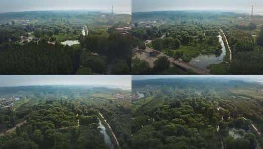 邯郸市复兴区沁河郊野公园高清在线视频素材下载