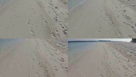 沙滩海滩风景高清在线视频素材下载