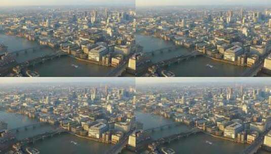 俯瞰伦敦高清在线视频素材下载