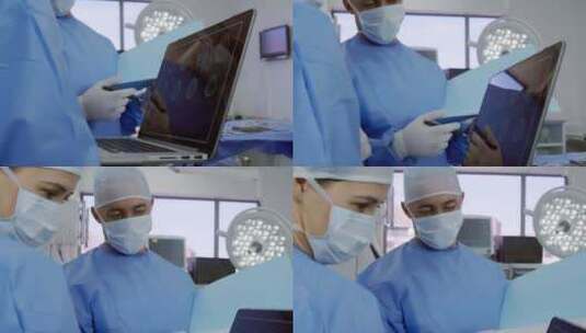 在医院工作的医务人员高清在线视频素材下载