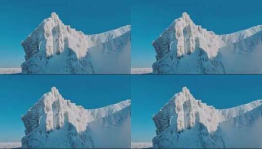 高清实拍雪山山脉 冰川高清在线视频素材下载