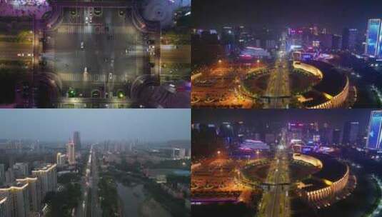河南新乡城市宣传片航拍高清在线视频素材下载