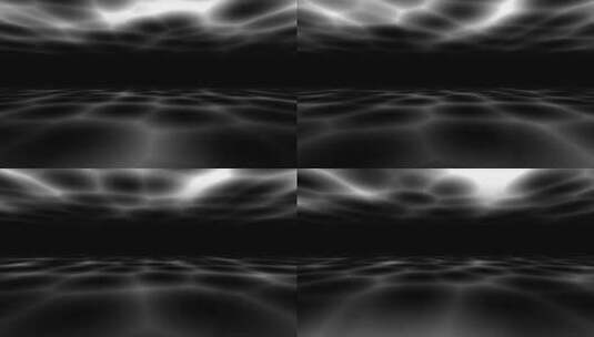 海底水波纹黑白遮罩素材带通道高清在线视频素材下载