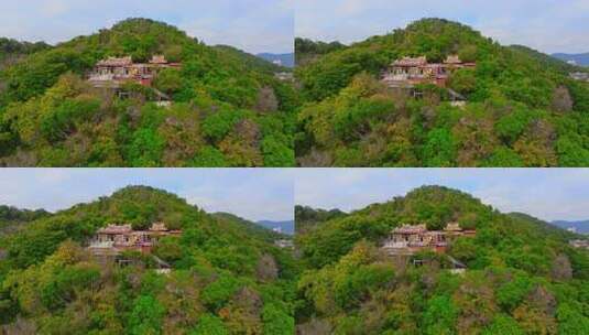 九日山风景区 九日山 延福寺高清在线视频素材下载