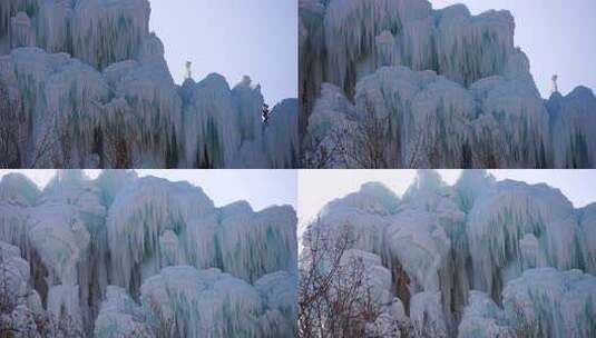 沕沕水 沕沕水景区 沕沕水百丈飞瀑高清在线视频素材下载