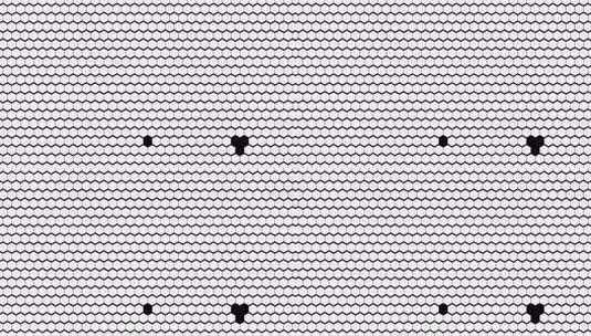 4k六边形蜂窝矩阵转场动画带通道08高清在线视频素材下载