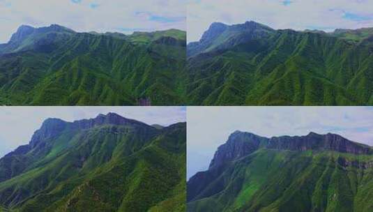 云南自然风光大山山上景观高山峡谷高清在线视频素材下载