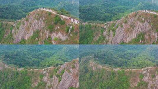 二四年再登中山丫髻山航拍六高清在线视频素材下载