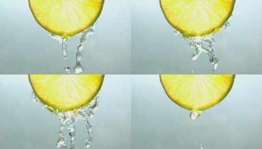 柠檬 青柠 特写 水果 食品高清在线视频素材下载