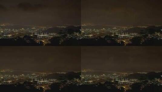 马来西亚槟城夜景高清在线视频素材下载