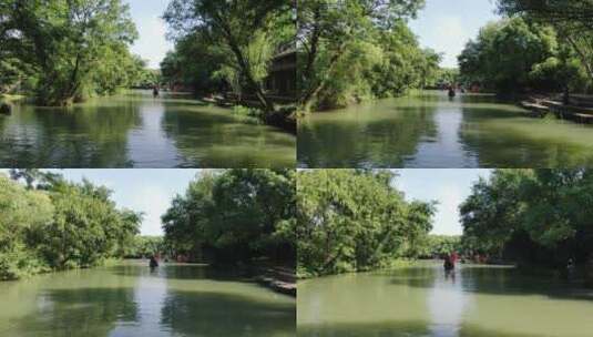 杭州西溪湿地景观高清在线视频素材下载