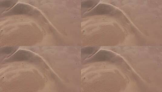 俯拍沙漠高清在线视频素材下载