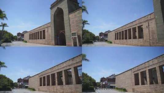 泉州清净寺建筑内部细节特写实拍伊斯兰教高清在线视频素材下载